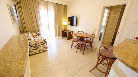 Jurerê Beach Village, direct beach access - Suite up to 5 people