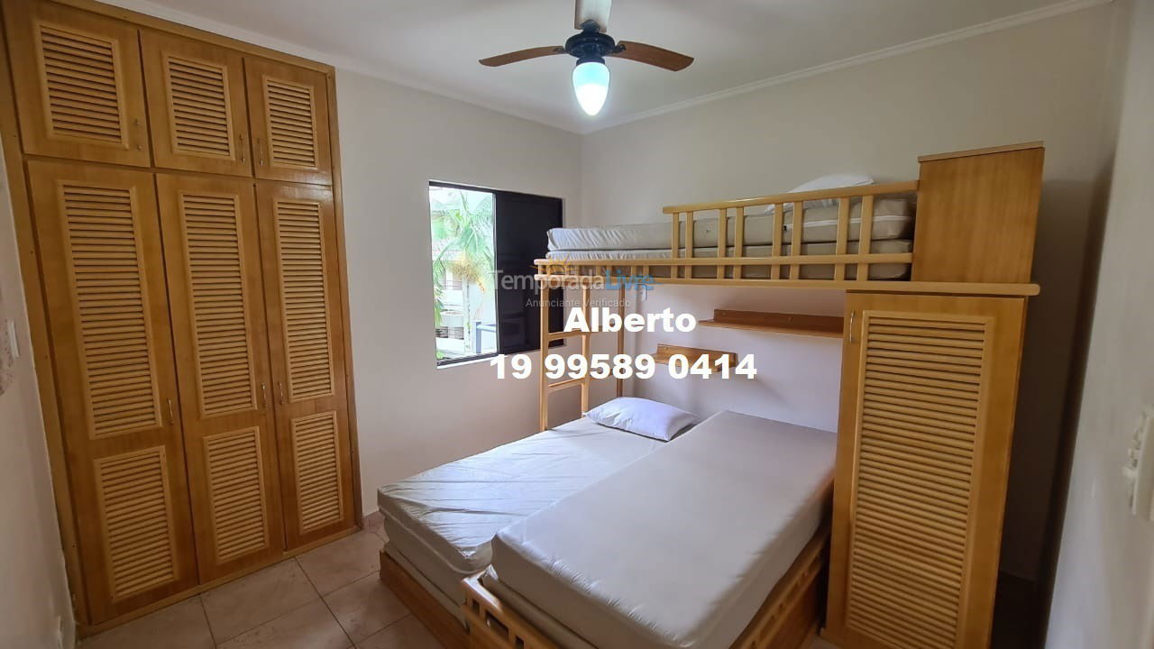 Apartamento para alquiler de vacaciones em Ubatuba (Praia do Tenório)