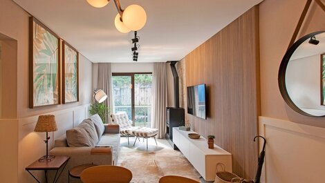 Volo Palace 204 - 2 Suites, 8 pax, on Borges (two blocks from Rua...