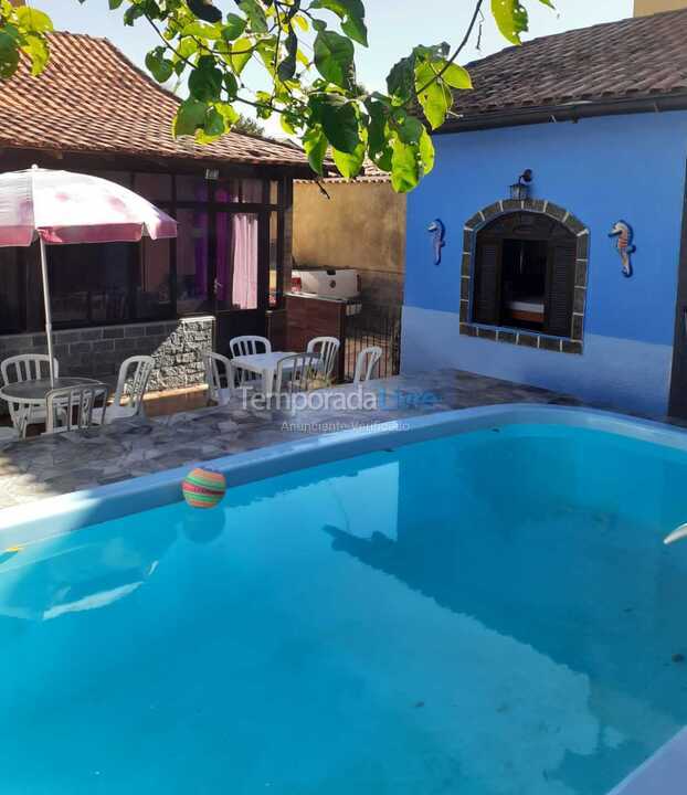 House for vacation rental in Iguaba Grande (Ubá)