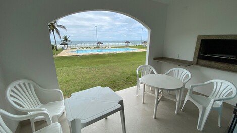 Duplex facing the sea and with pool for 8 people
