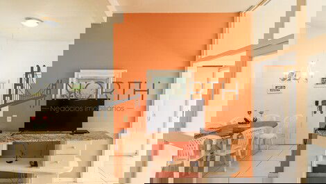 Beautiful apartment facing the sea, complete condominium