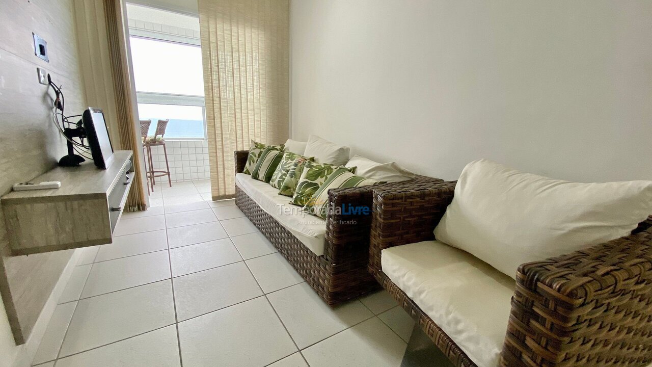 Apartment for vacation rental in Praia Grande (Vila Mirim)