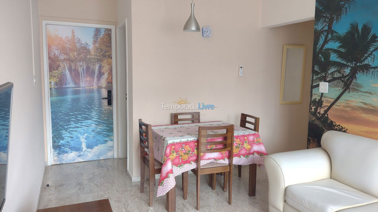 Apartment for vacation rental in Santos (Gonzaga)