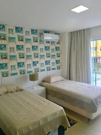 Apartment for 7 people, located on Mariscal beach.