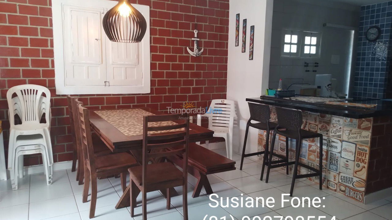 House for vacation rental in Tamandaré (Praia dos Carneiros)