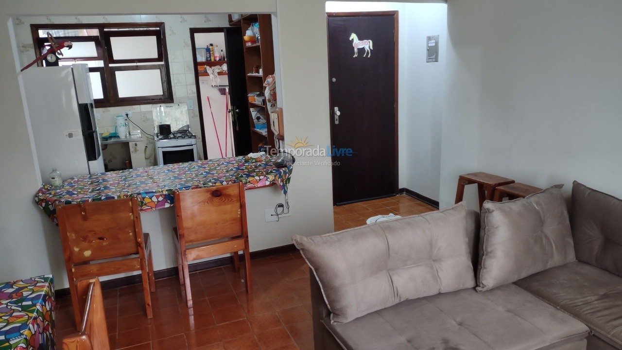 Apartamento para alquiler de vacaciones em Ubatuba (Praia do Tenório)