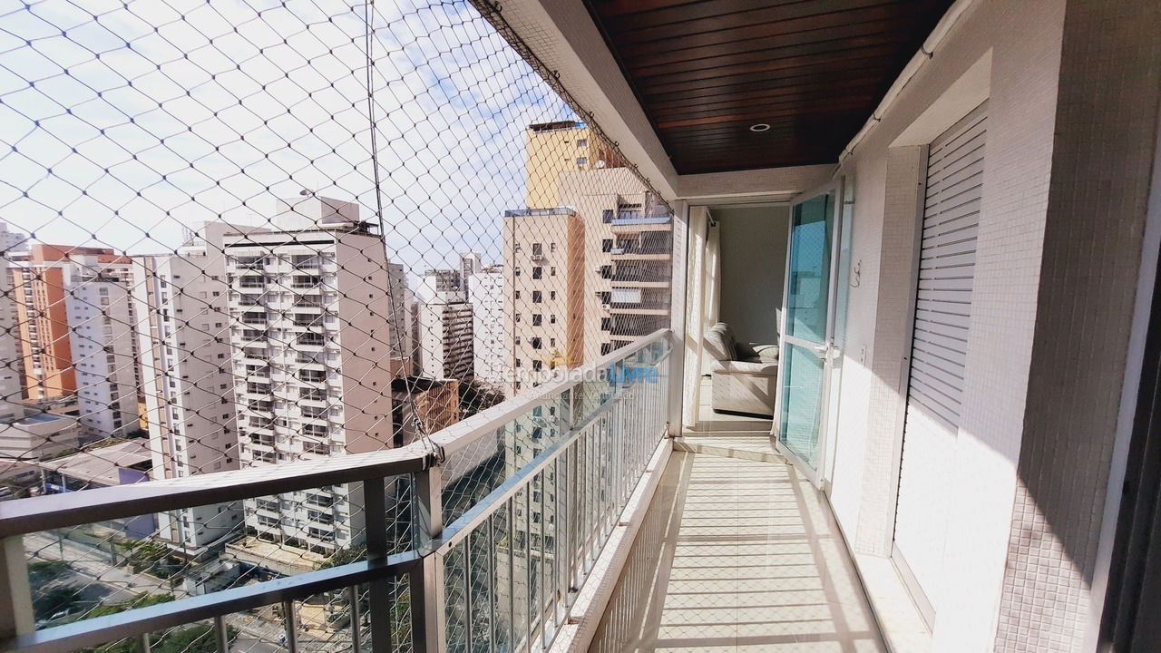 Apartamento para aluguel de temporada em Guarujá (Pitangueiras)