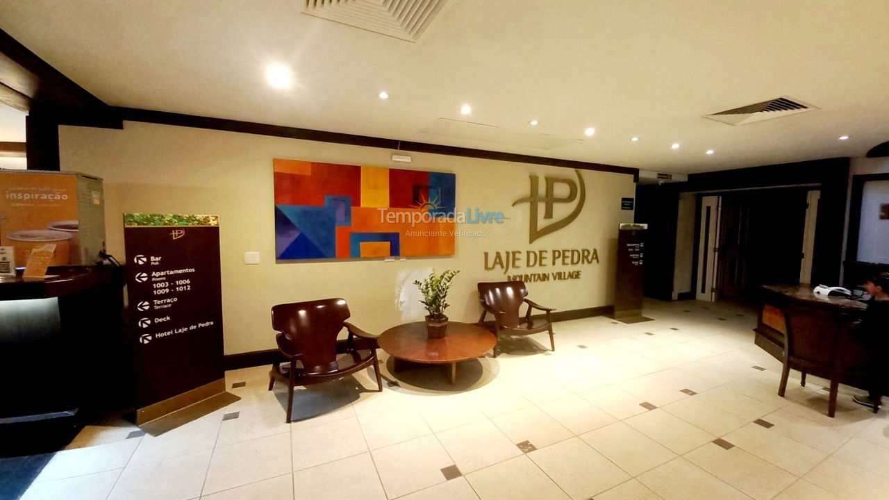 Apartment for vacation rental in Canela (Laje de Pedra)