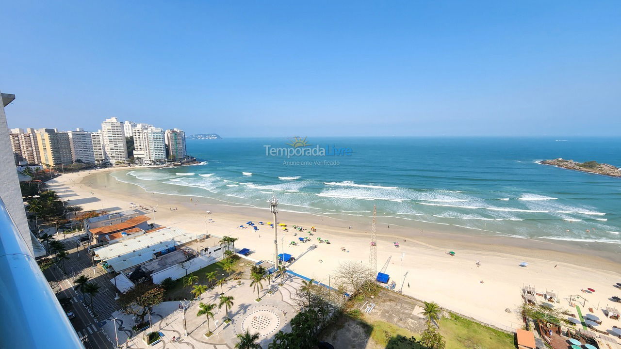 Apartment for vacation rental in Guarujá (Pitangueiras)