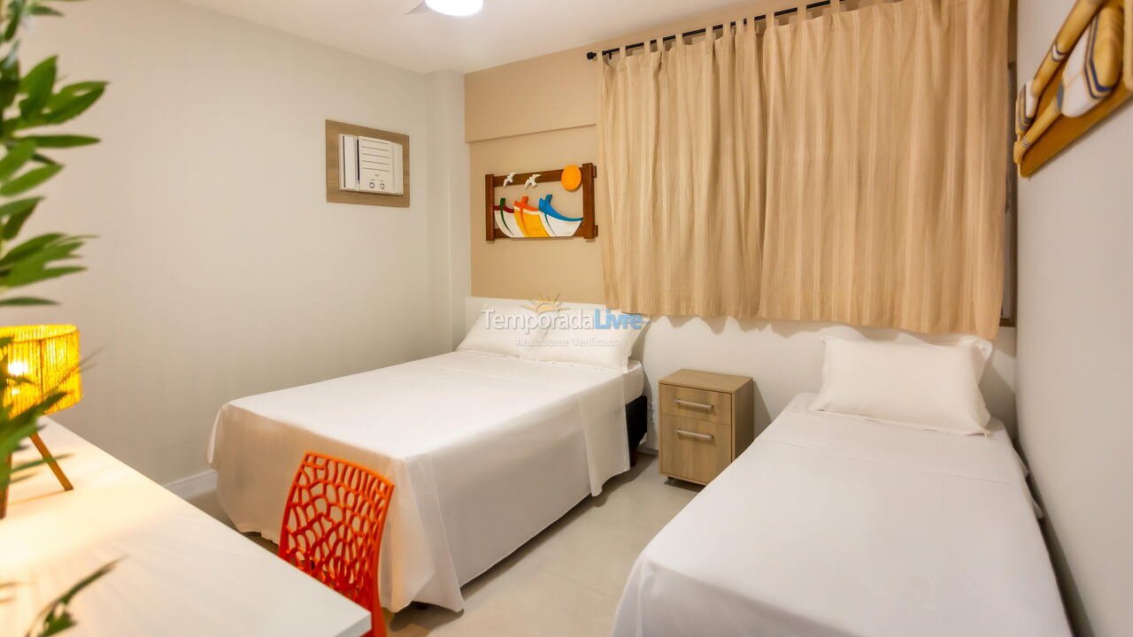 Apartment for vacation rental in Guarapari (Praia do Ipiranga)