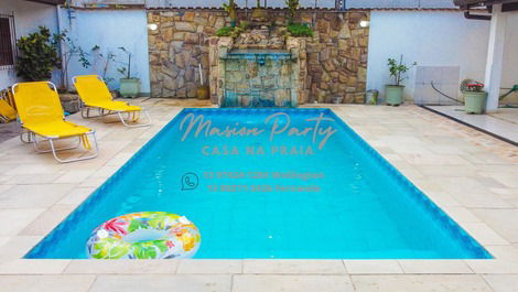 Masion Party, Guarujá, Praia Enseada, Piscina, hidromassagem, Sinuca