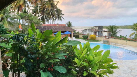 Preciosa Casa en Praia da Barra do Cunhaú, junto a Pipa