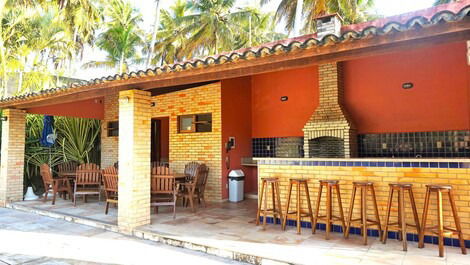 Precious House on Praia da Barra do Cunhaú, next to Pipa