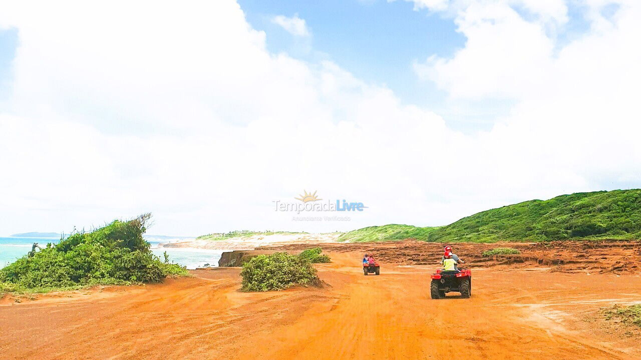 Casa para alquiler de vacaciones em Canguaretama (Barra do Cunhaú)