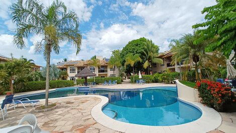 House in condominium with 4 bedrooms 50 meters from the beach