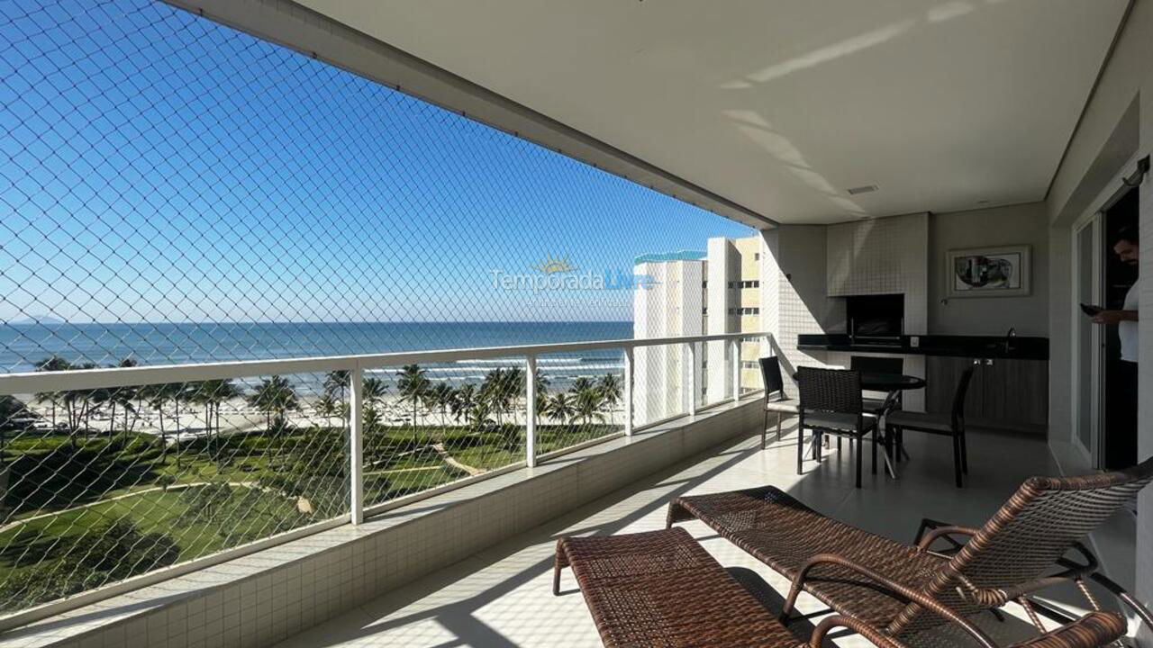 Apartamento para aluguel de temporada em Bertioga (Riviera de São Lourenço)