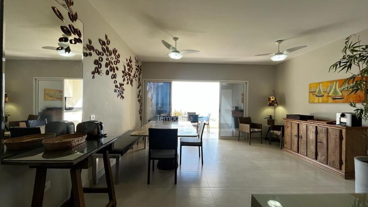 Apartamento para aluguel de temporada em Bertioga (Riviera de São Lourenço)