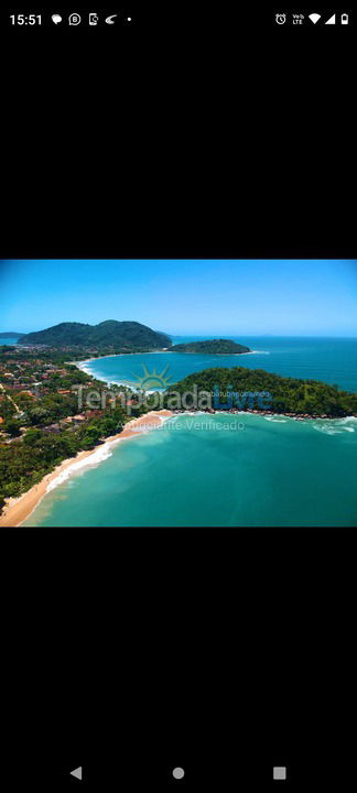 Apartamento para alquiler de vacaciones em Ubatuba (Praia Grande)