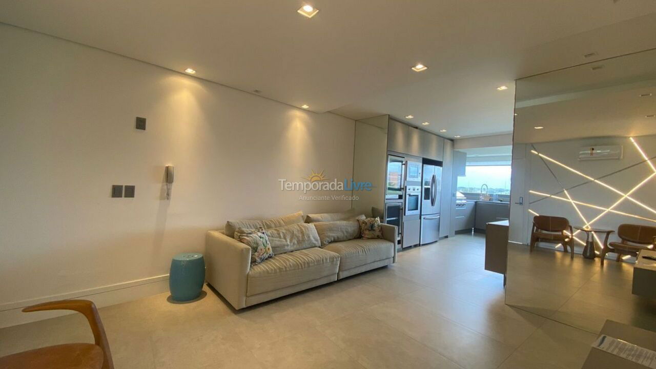 Apartamento para aluguel de temporada em Bertioga (Riviera de São Lourenço)