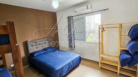 APARTAMENTO 31. PLAYA ENSEADA LITORAL GUARUJÁ-SP 10 PERSONAS, CERCA DEL MAR.