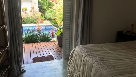 Beautiful house 200 meters from the beach in Juquehy