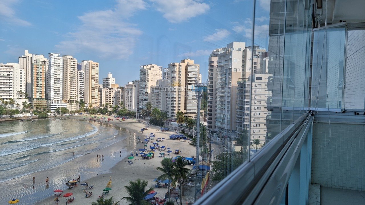 Apartamento para alquiler de vacaciones em Guarujá (Praia das Asturias)