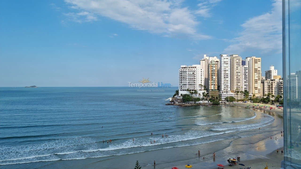 Apartment for vacation rental in Guarujá (Praia das Asturias)