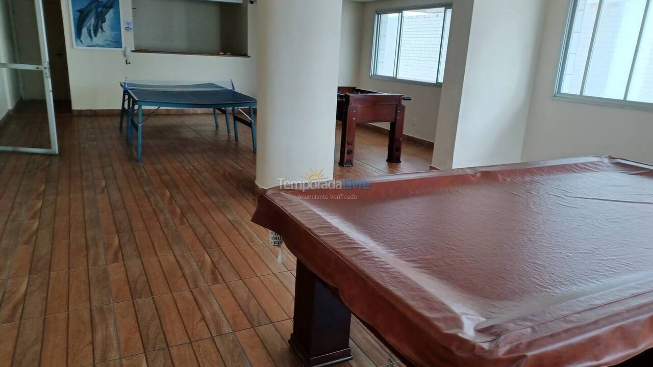 Apartamento para aluguel de temporada em Mongaguá (Vera Cruz)