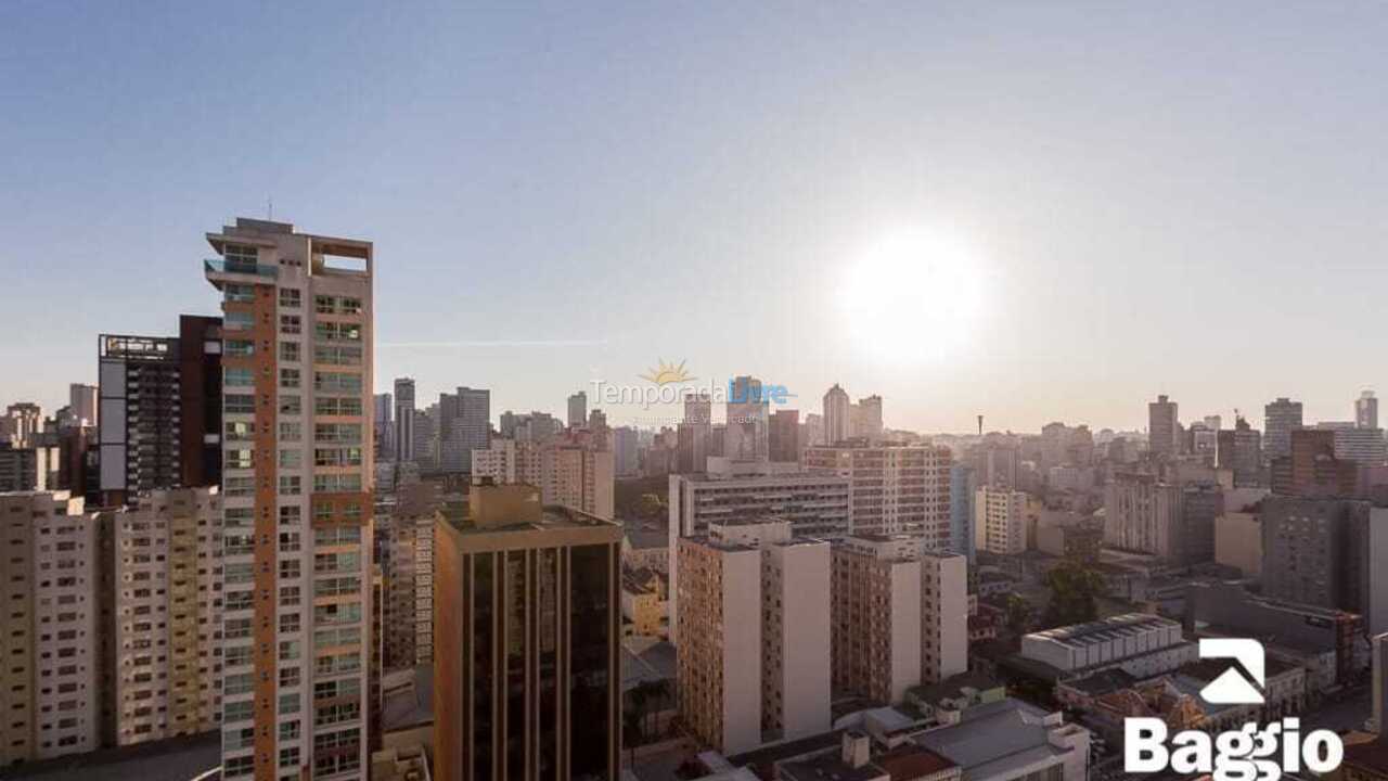 Apartamento para aluguel de temporada em Curitiba (Centro)