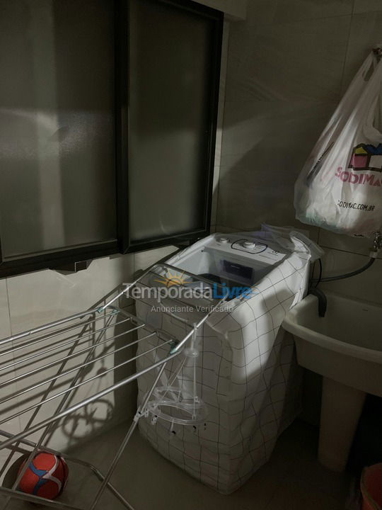 Apartamento para alquiler de vacaciones em Guarujá (Praia do Tombo)