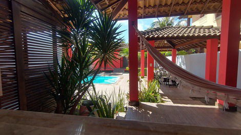 Casa p/ 6 pessoas - Ar, piscina, churrasqueira, wi-fi