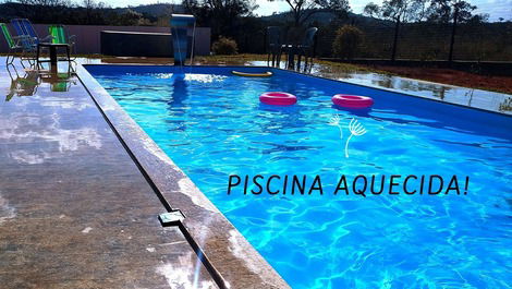 Recanto piscina AQUECIDA