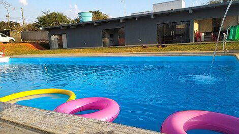 Rincón de piscina CLIMATIZADA