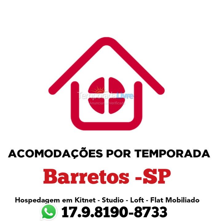 House for vacation rental in Barretos (Próximo Ao Hospital de Amor)