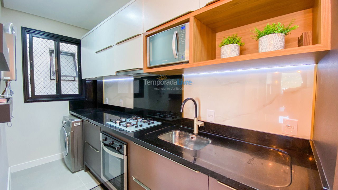 Apartment for vacation rental in Governador Celso Ramos (Praia de Palmas)