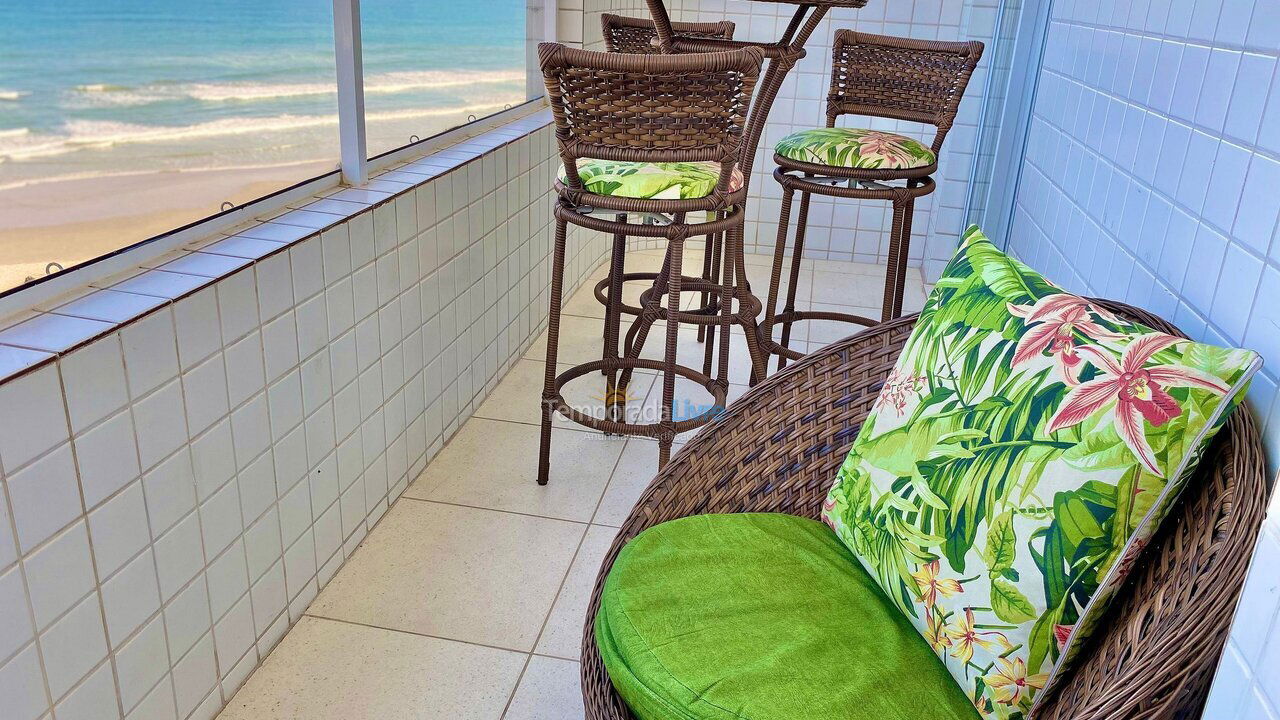 Apartment for vacation rental in Praia Grande (Vila Mirim)