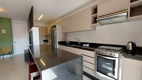 Apartamento nuevo y encantador en el Centro de Bombinhas
