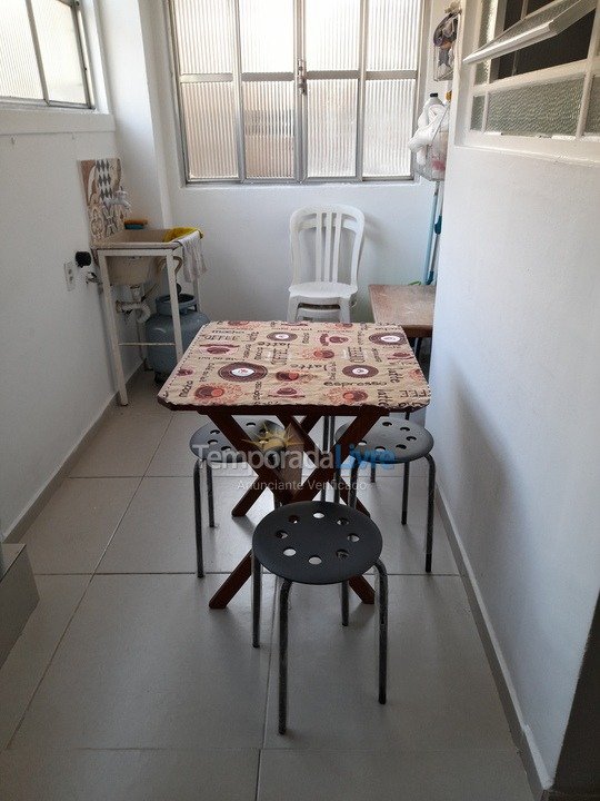 Apartment for vacation rental in São Vicente (Centro)
