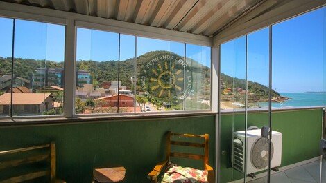 Loft con vista panorámica de la playa de Quatro Ilhas, Bombinhas.