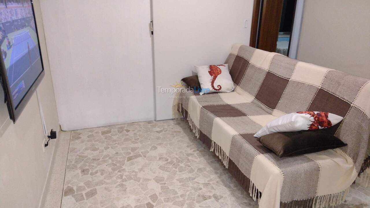 Apartamento para aluguel de temporada em Santos (Gonzaga)