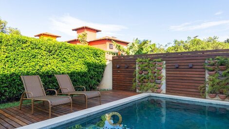 Casa con piscina privada, a 150 m de la playa.