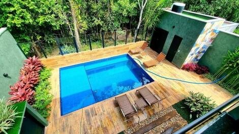 Beautiful house with 5 suites for 12 people on the Riviera de São Lourenço