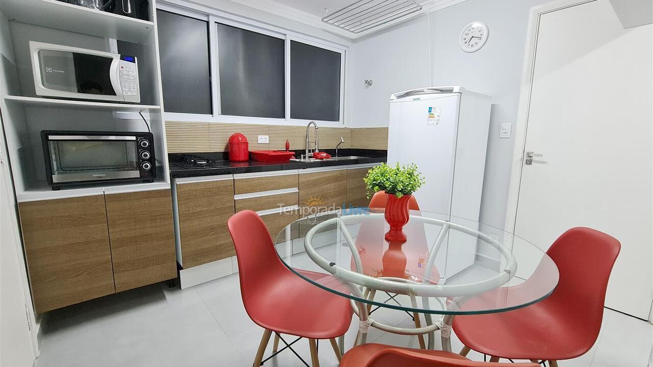 Apartamento para alquiler de vacaciones em Guarujá (Pitangueiras)