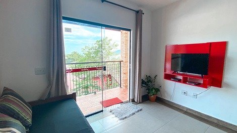 Apartment 200m from the beach, with beautiful sea views
