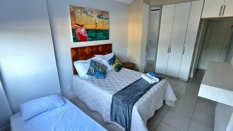 Pé na Areia - 3 bedrooms facing the sea on Avenida Atlântica!