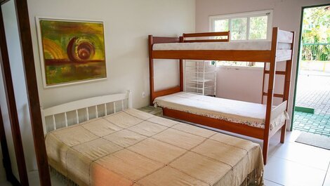 Residencial Jurerê - Casa Tomate: Garden Suite, a 350 metros de la playa Aire acondicionado