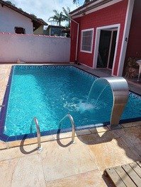 Your house on the coast with a swimming pool and close to the beach. Come enjoy.
