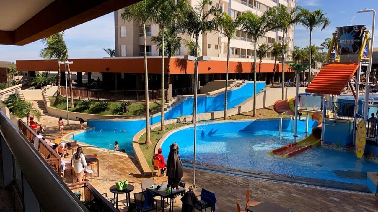 Apartamento para aluguel de temporada em Olímpia (Enjoy Solar das Aguas Resort)