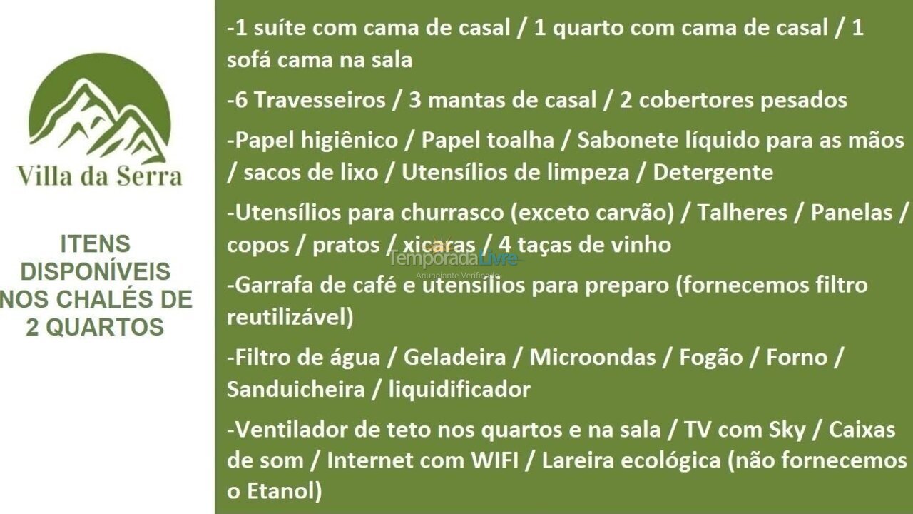 Casa para aluguel de temporada em Lima Duarte (Nova Ibitipoca)